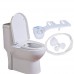Dtemple Non-Electric Toilet Seat Bidet Bathroom Attachment Seat Adjustable Angle Nozzle Fresh Water Sprayer - B076H1D7D5